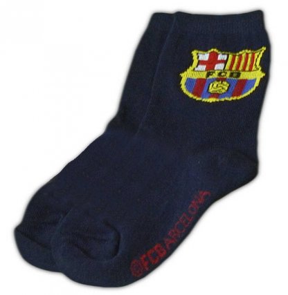 detské ponožky FC Barcelona modré