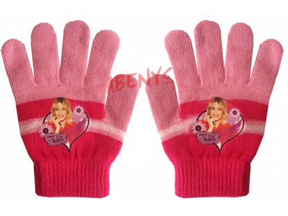 dětské rukavice VIOLETTA - růžové