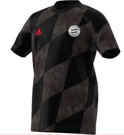 gyermek póló adidas FC Bayern München  BJ8455 - fekete