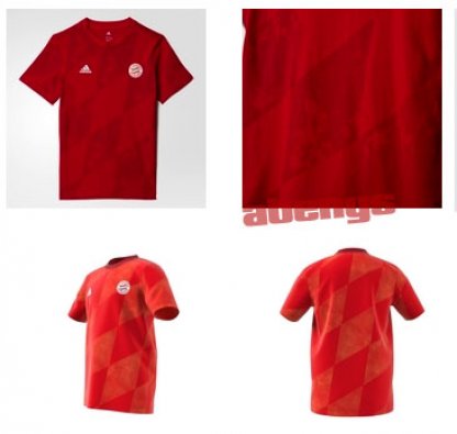 gyermek póló adidas FC Bayern München - piros 2