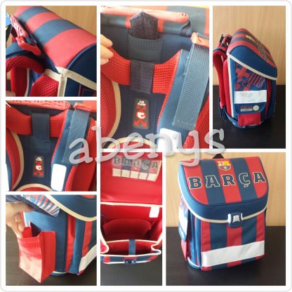 ergonomicky tvarovaná školská taška FC BARCELONA - BARCA 2