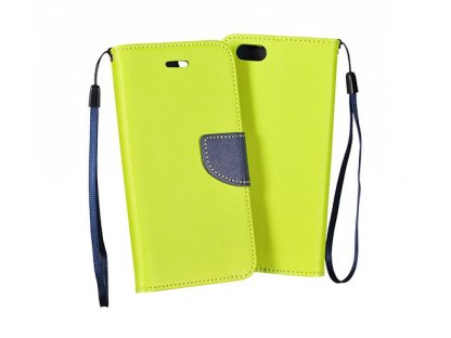 Flexi color book pouzdro na LG X Cam - lime - tmavě modré
