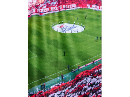 Flísová deka Allianz Arena FC Bayern München, 130 x 170 cm