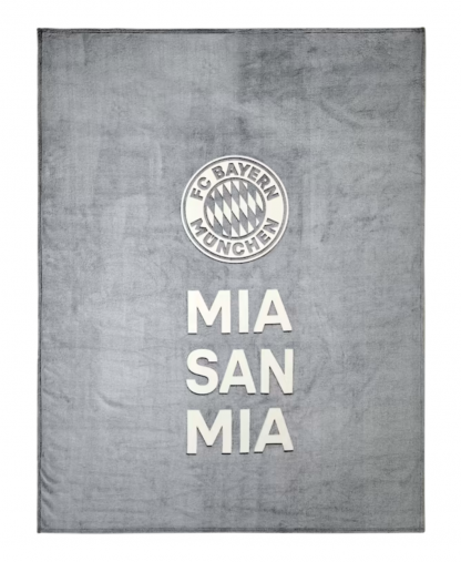 Flísová deka svietiaca v tme FC Bayern München, 150 x 200 cm