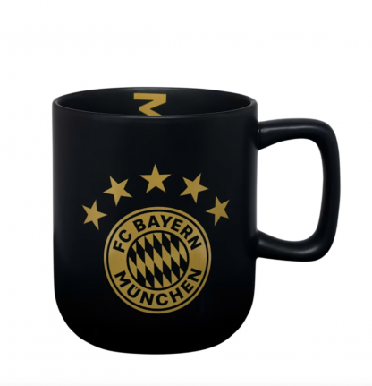 Bögre REKORD MEISTER fekete, FC Bayern München 2