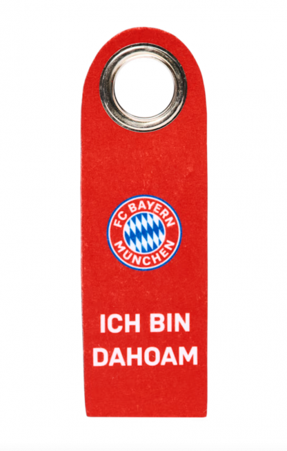 Info visačka pro kliky na dveře ARENA FC Bayern München