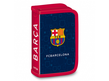 jednopatrový penál FC BARCELONA - plný