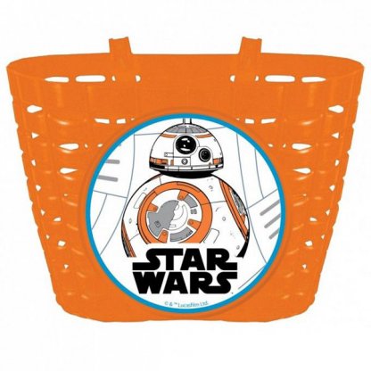 Košík na odrážadlo STAR WARS - oranžový