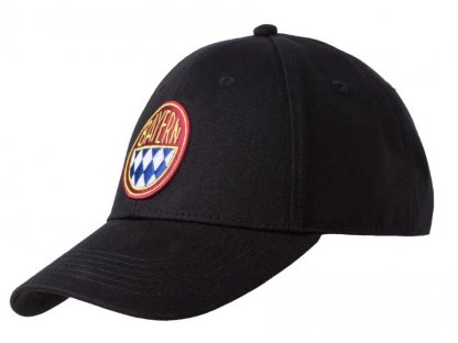 Kšiltovka Retro FC Bayern München, černá