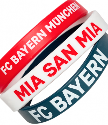 Náramek 3x FC Bayern München 2