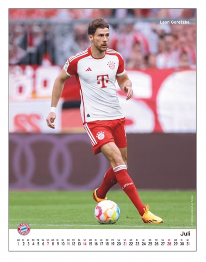 falinaptár FC Bayern München