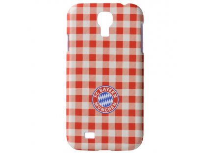 védőburkolat Samsung Galaxy S4 - FC Bayern München - karo