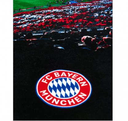 Strand törölköző Arena FC Bayern München, fekete 90 x 180 cm 2