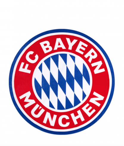 Strand törölköző FC Bayern München - Logo XXL, piros/fehér/kék