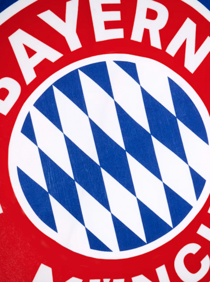 Osuška plážová FC Bayern München - Logo XXL, červená/bílá/modrá