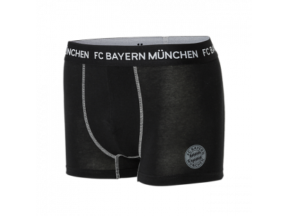 Pánské boxerky Retro set 2 ks FC Bayern München, černé a šedé