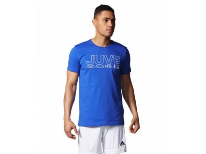 adidas JUVENTUS férfi póló - méret S - kék