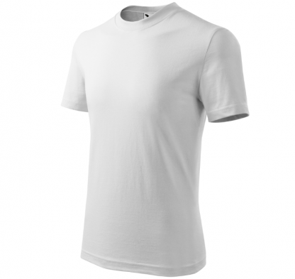 Pánske tričko Basic  - bílé 2