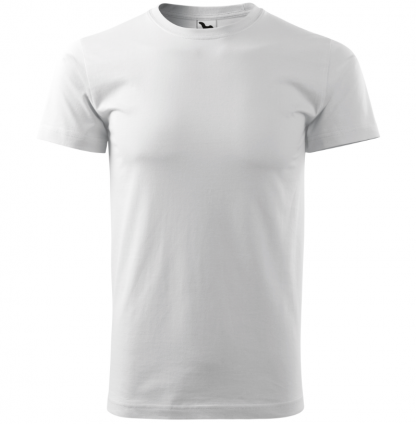 Pánske tričko Heavy New - biele 2