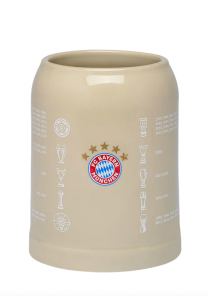 pivní krígel Úspěchy - 0,5 l FC Bayern München 2