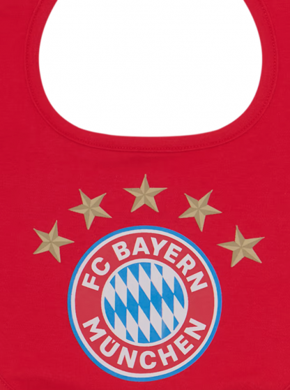 Podbradníky - 2ks FC Bayern München, červené