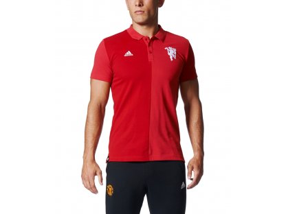póló adidas Manchester United MUFC SSP POLO AZ3670 - piros 2
