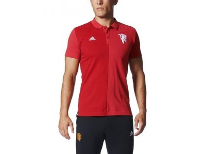 polokošile adidas Manchester United MUFC SSP POLO AZ3670 - červená
