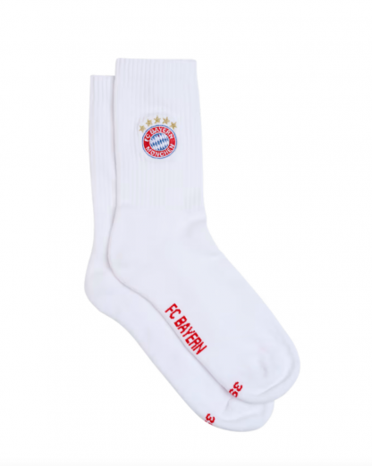 zokni - 3 pár FC Bayern München, fehér