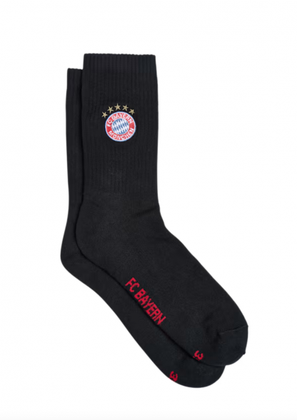 zokni - 3 pár FC Bayern München, fekete 2