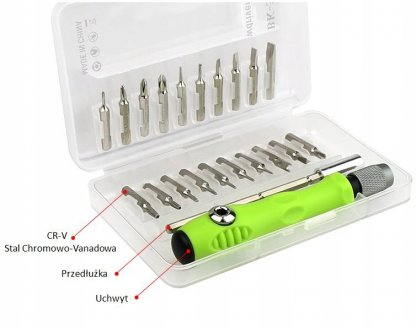 Sada mini skrutkovačov Precision Tool Set BK-3020 