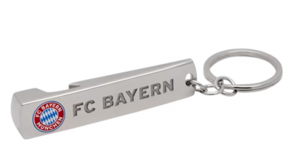 Prívesok na kľúče FC Bayern München otvárač na fľaše