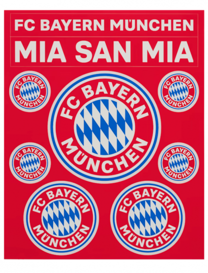 Gyermek matrica készlet 2 oldal FC Bayern München 2
