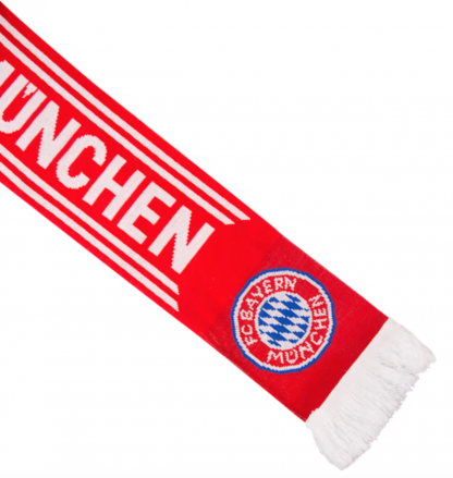 Šál Home FC Bayern München, červený