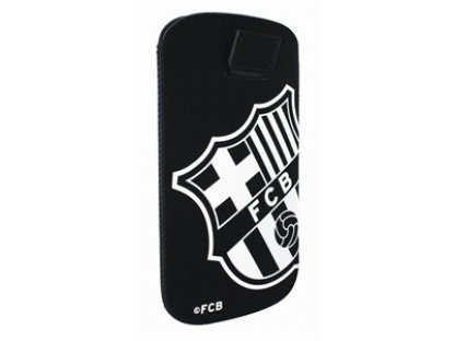 vys.púzdro FC Barcelona Negra-L- iPhone 4/4S
