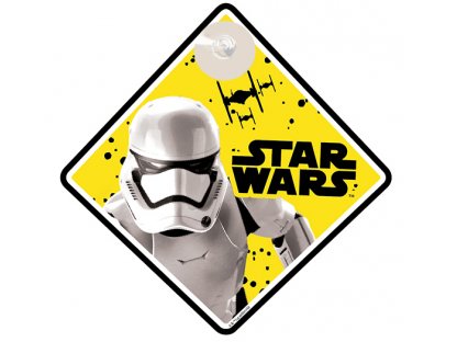 Figyelmesztető tábla BABY ON BOARD - STAR WARS - Stormtrooper
