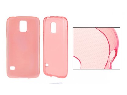 ultra tenké silikonové pouzdro na Apple iPhone 6 Plus - 5.5 - růžové průsvitné