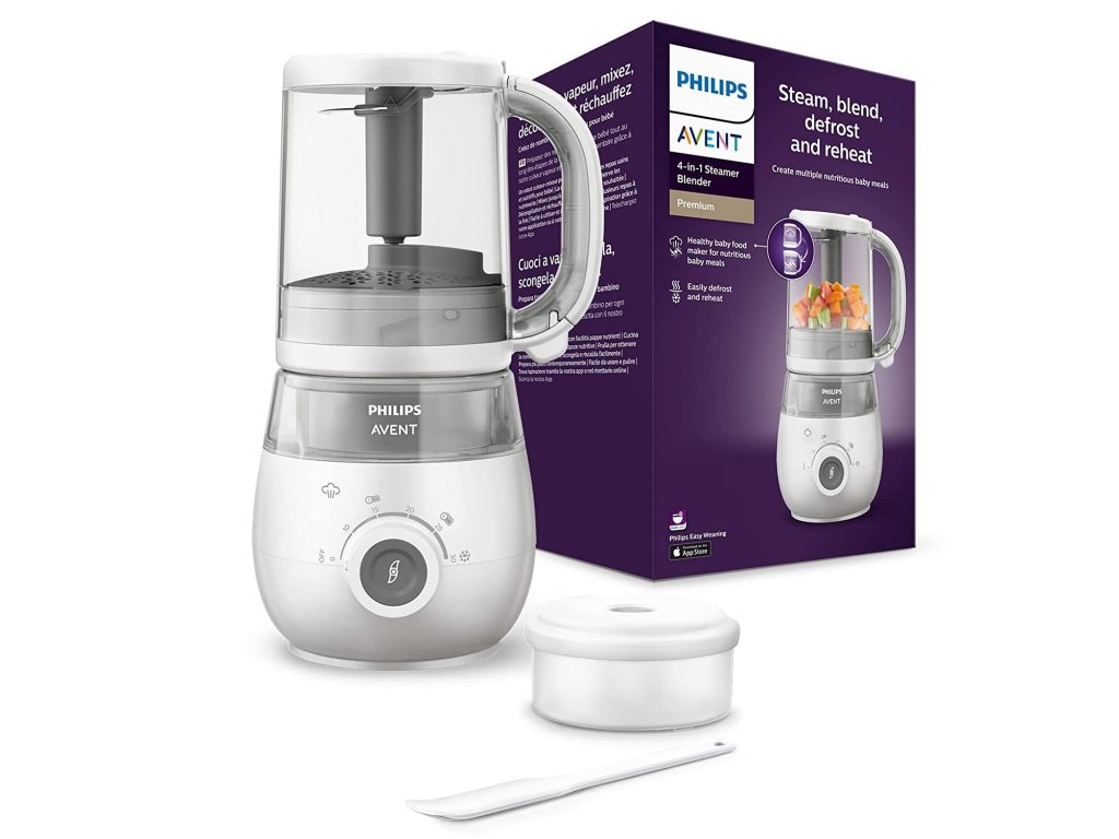 Philips Parní hrnec a mixér Avent 4v1 SCF883/01