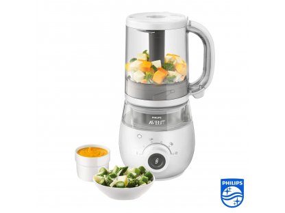 Philips Parní hrnec a mixér Avent 4v1 SCF883/01