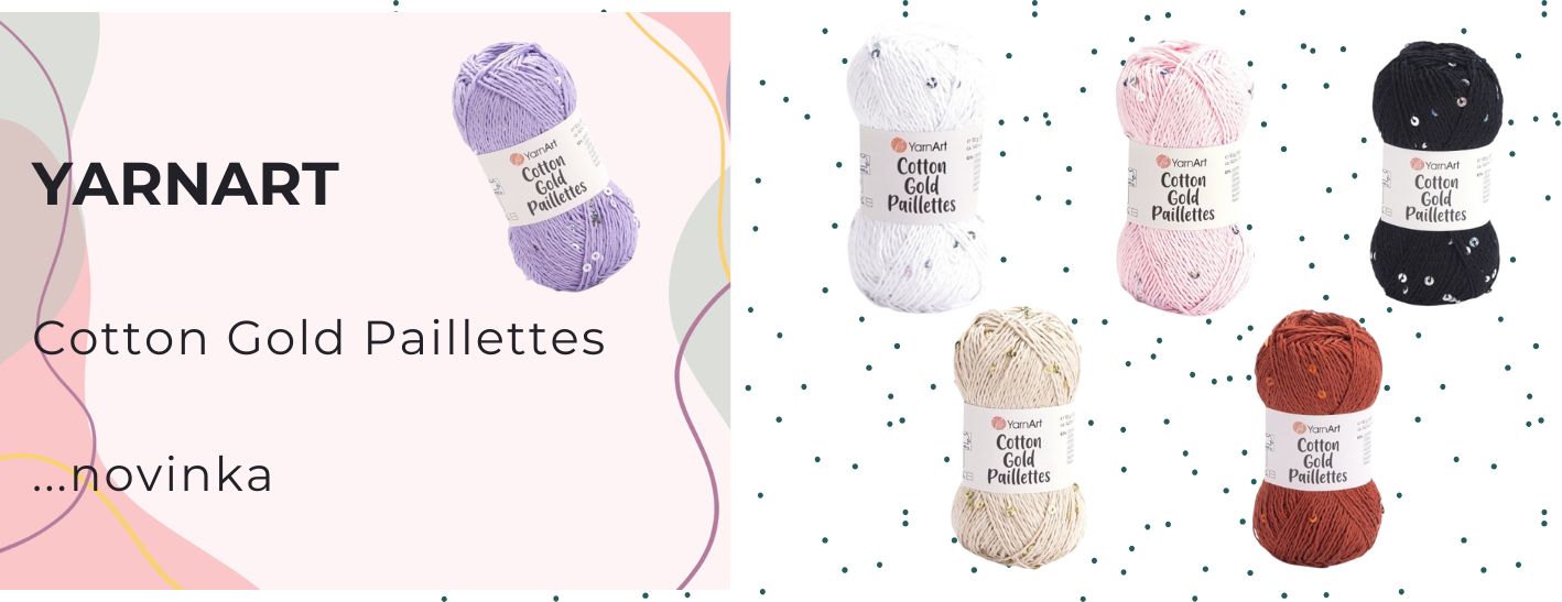 Cotton Golg Paillettes