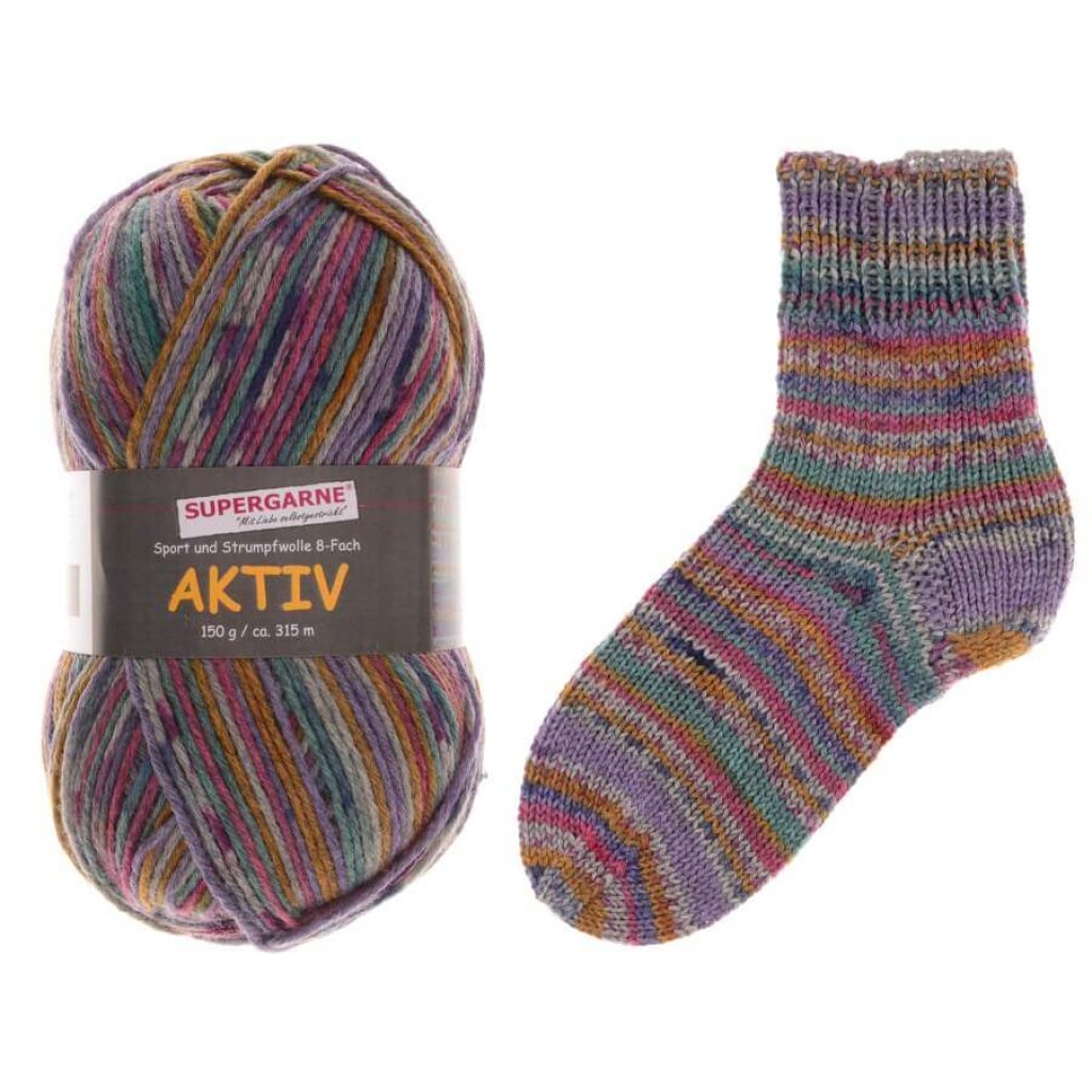 Aktiv 8-fach CLOUDY 536-30 rosa