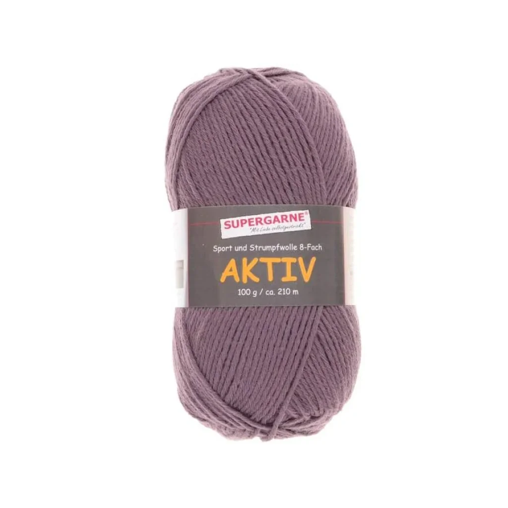 Aktiv 8-fach UNI 88-14 mauve