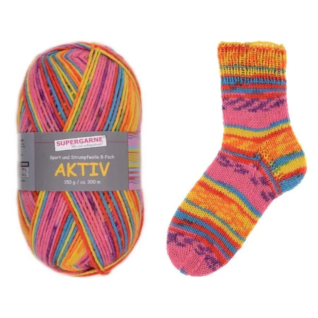 Aktiv 8-fach XXL color 86-84 ibišek