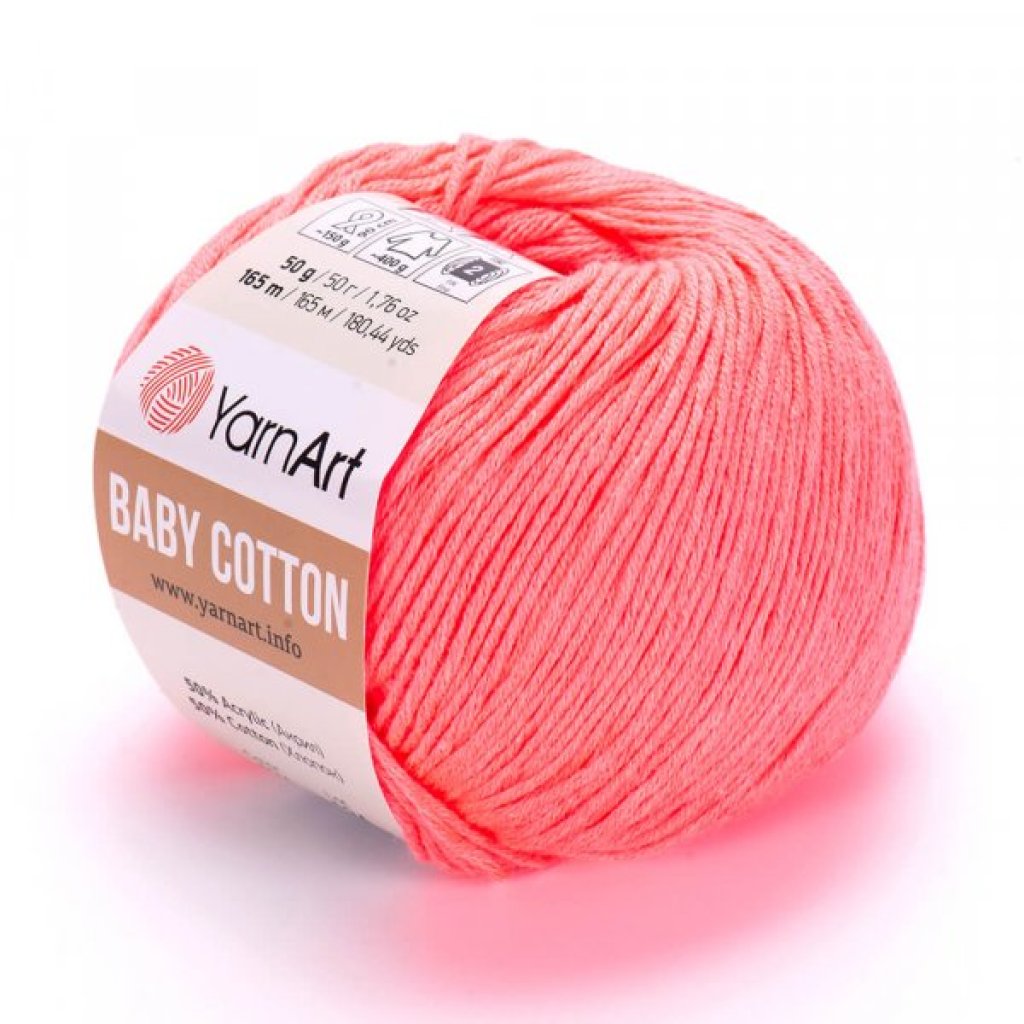 Baby Cotton 424 růžová