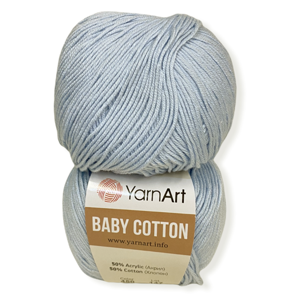 Baby Cotton 450 sv. modrá