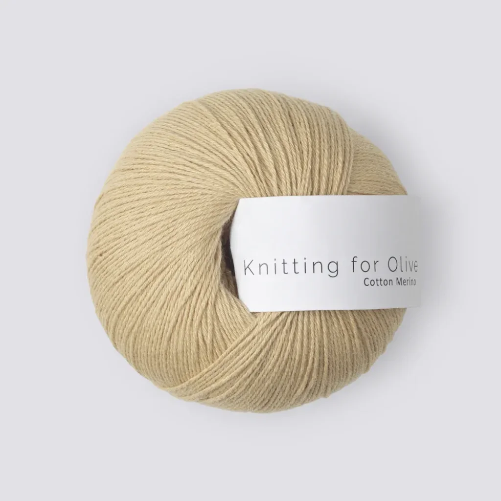 Cotton Merino - Dusty Banana