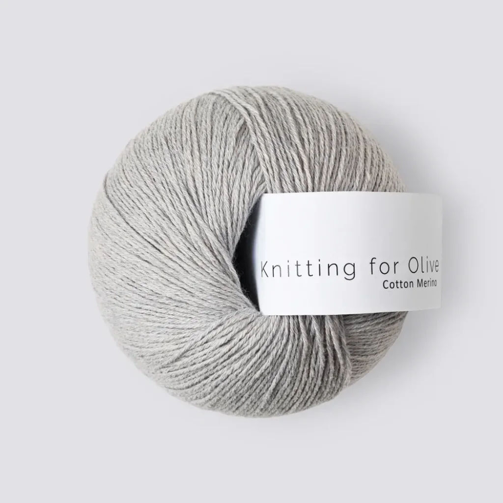 Cotton Merino - Pearl Gray