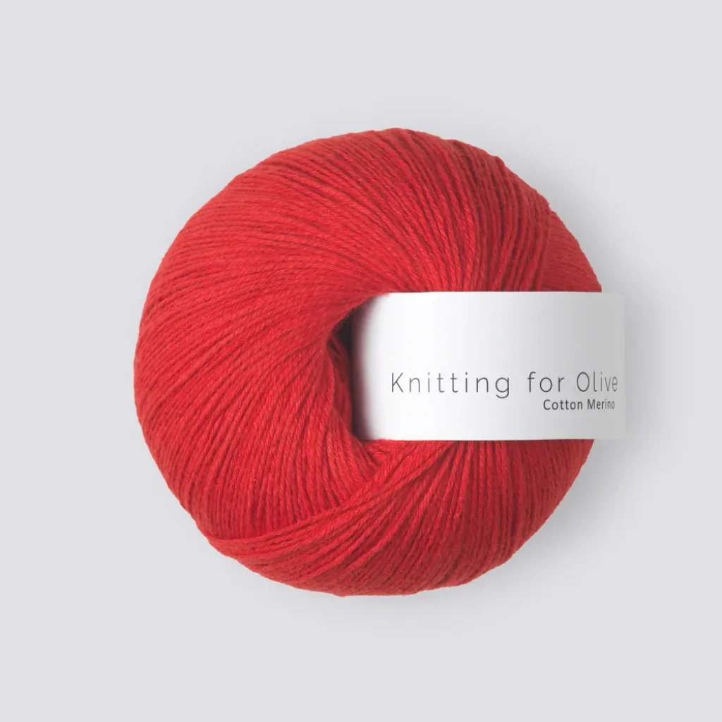 Cotton Merino - Red Currant