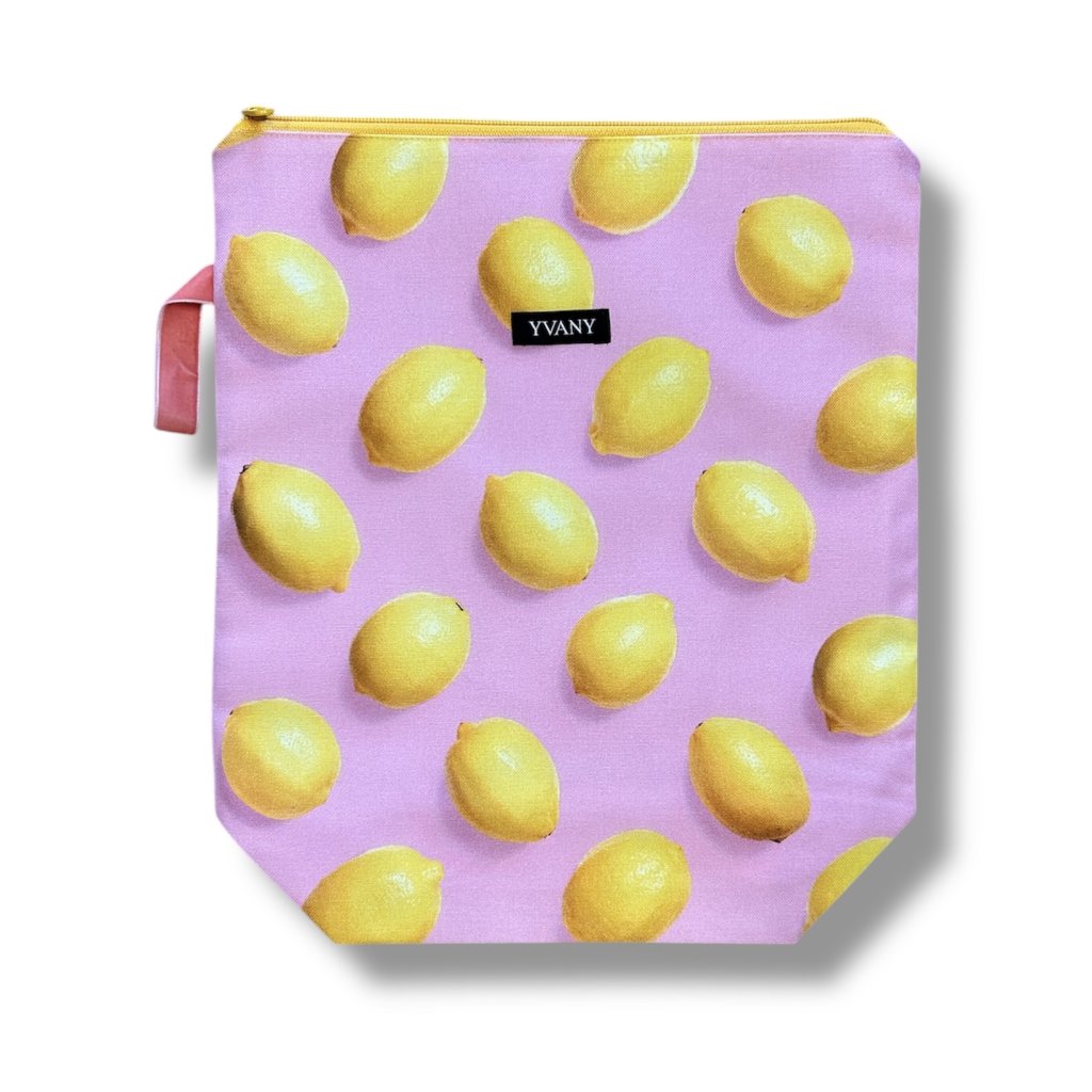 Designová projektová taštička 33x40cm - Citrony