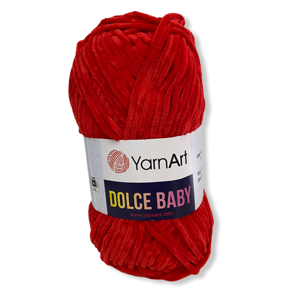 Dolce Baby 748 červená (tenčí varianta)