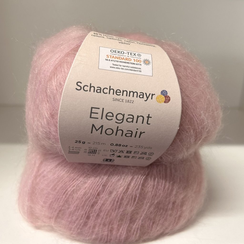 Elegant Mohair 035 růžová